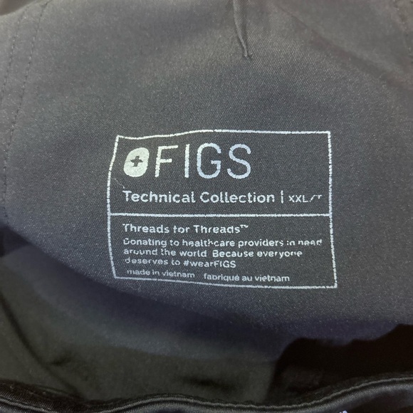 Figs High Waisted Livingston Scrub Pants, size XXL/T. - Picture 7 of 7